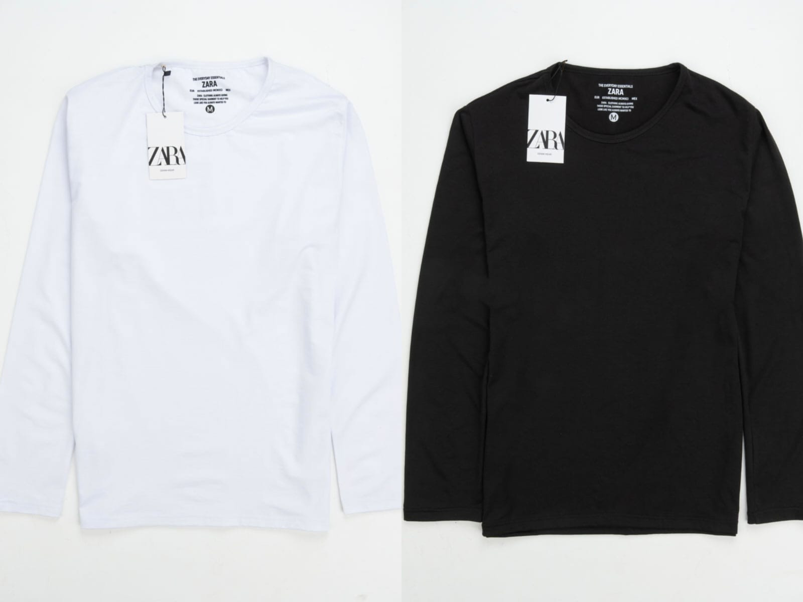 Zara shirt for men NP05 كم باندل قطعتين  (مخزن 23)
