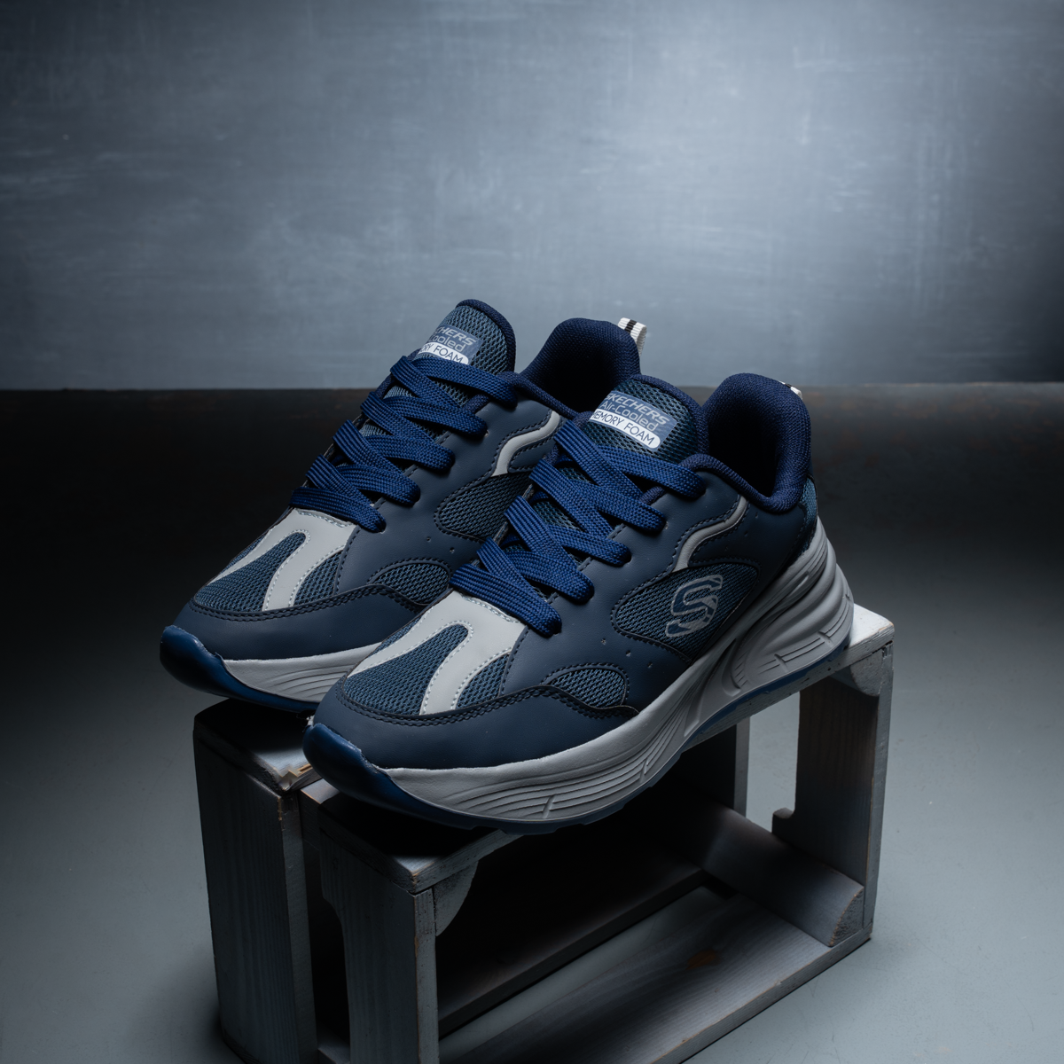 Skechers  شبابي وبناتي كودSR1 (مخزن EL1)