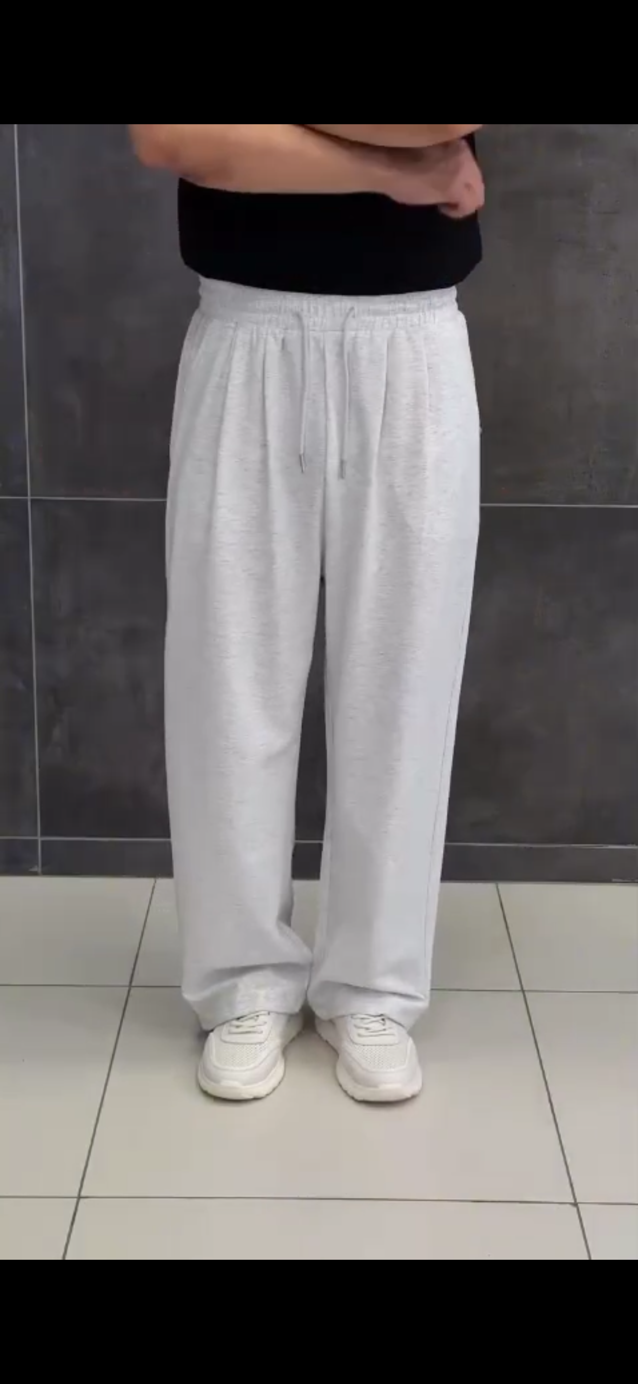 Track Ballon Wide Leg Cotton 100% (مخزن R201)