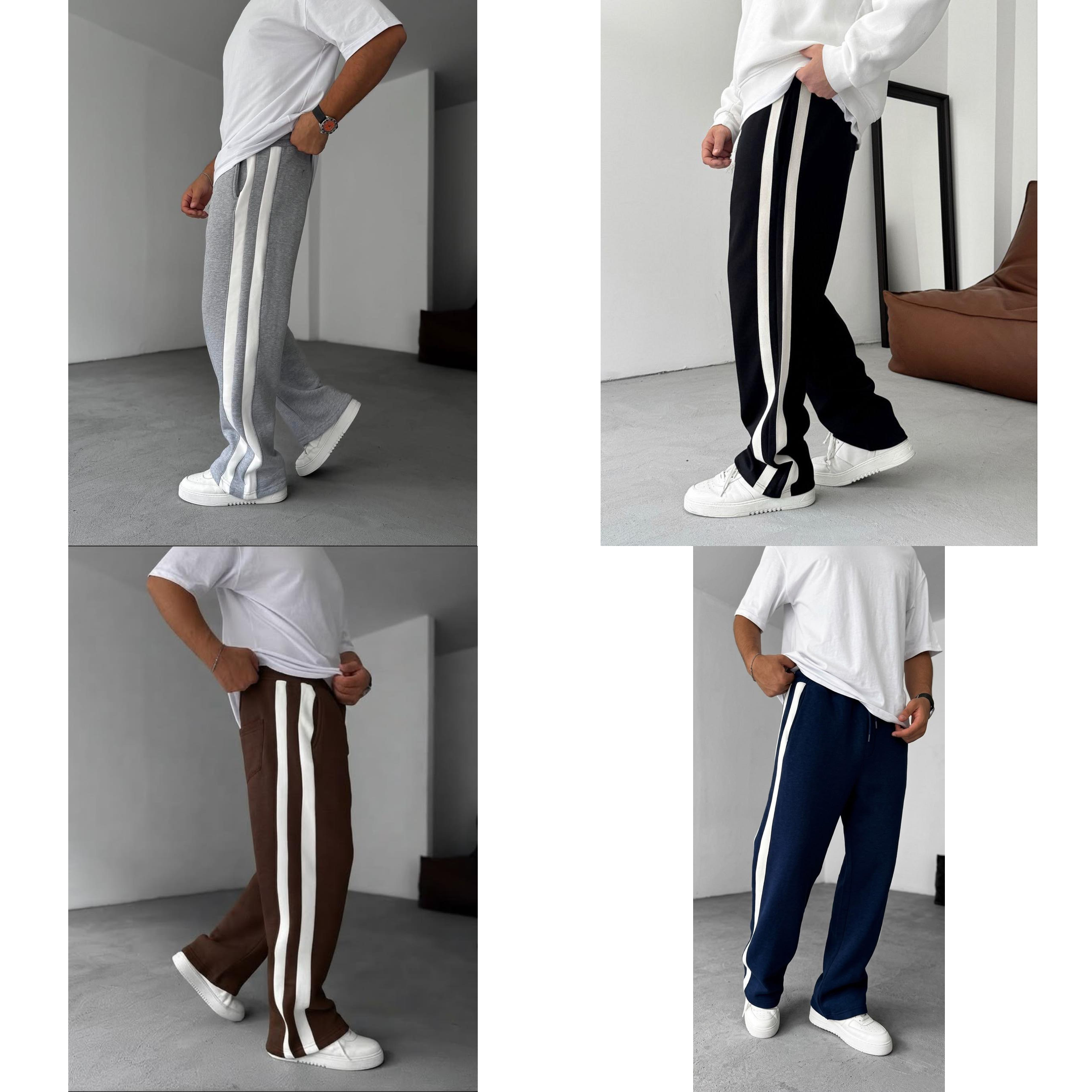 track sweatpants wide leg
