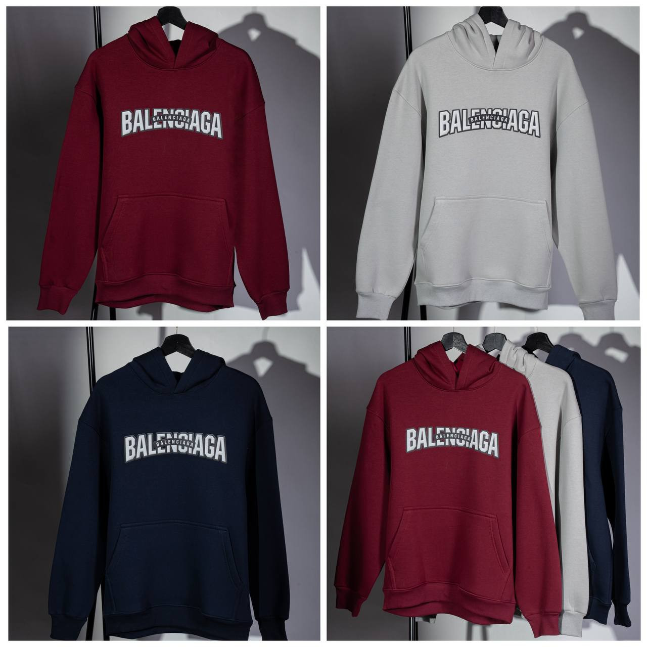 هودي BALENCIAGA اوفر سايز Si14 