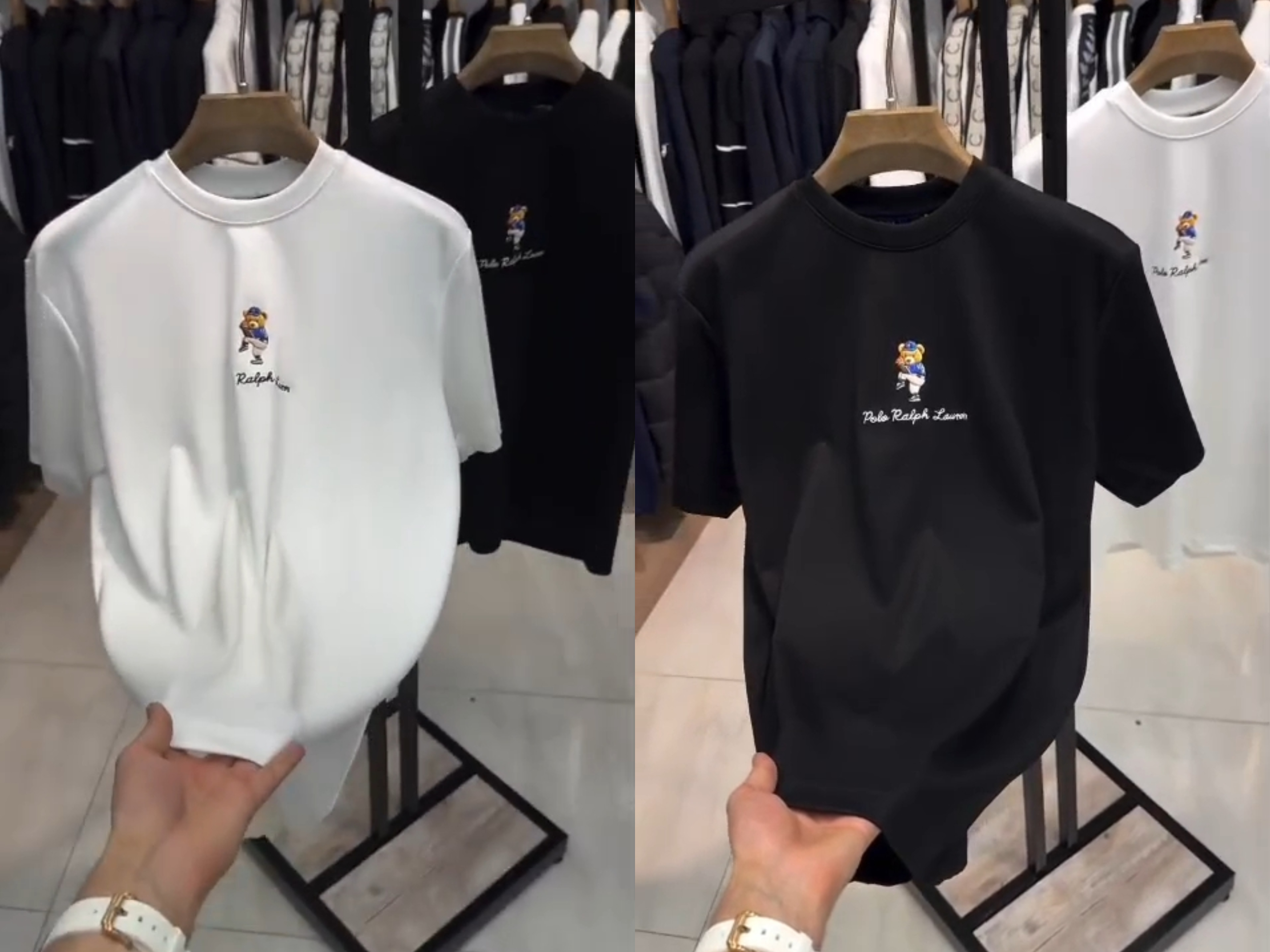 تيشرت  polo Ralph خامه أنترلوك قطن صافي (مخزنPU1)