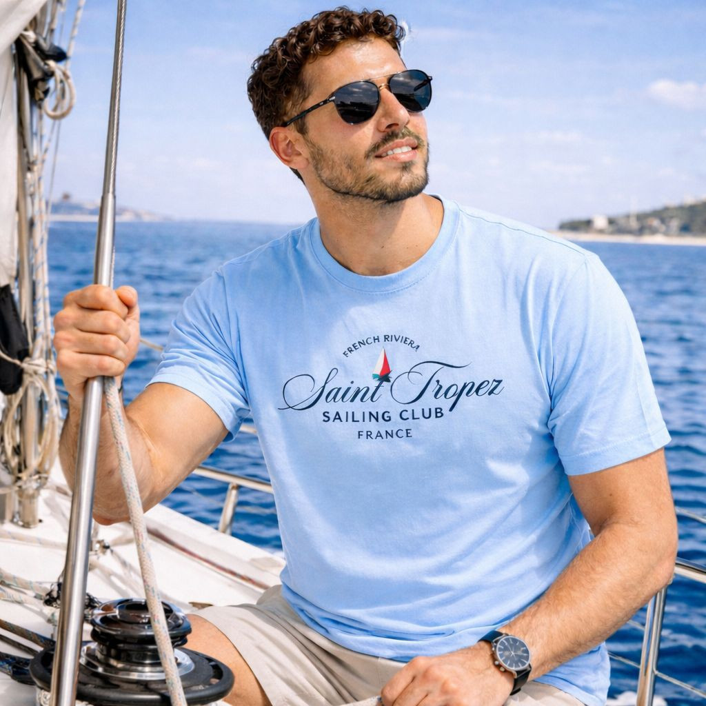 SAILING CLUB T-Shirt 1037 (مخزن H14)