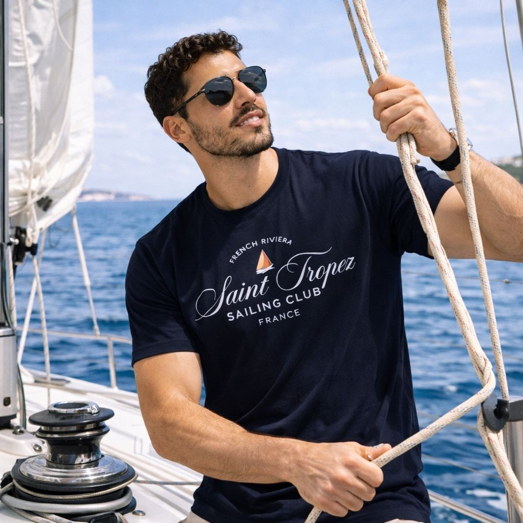 SAILING CLUB T-Shirt 1037 (مخزن H14)