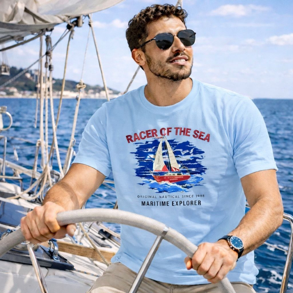 RACER OF THE SEA T-Shirt 1039 (مخزن H14)