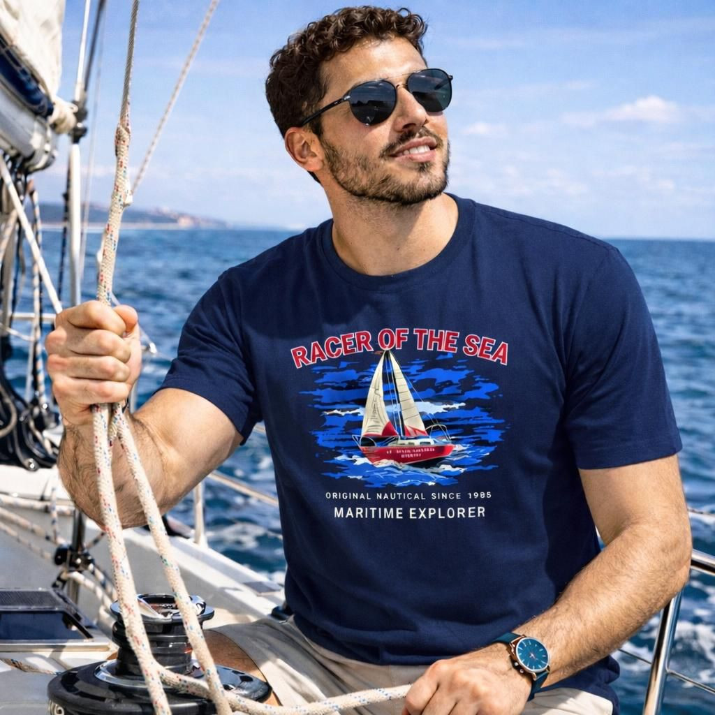 RACER OF THE SEA T-Shirt 1039 (مخزن H14)