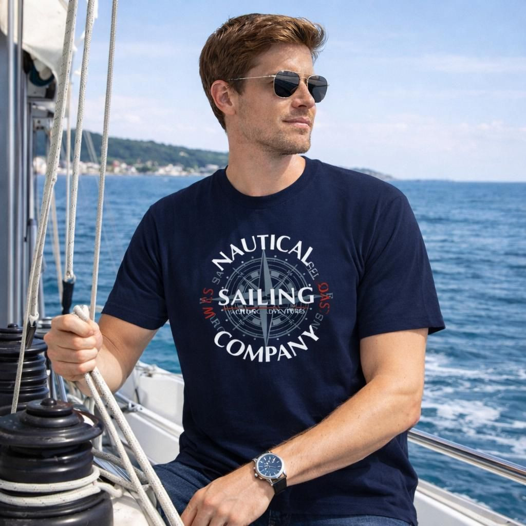 NAUTICAL T-Shirt 1040 (مخزن H14)