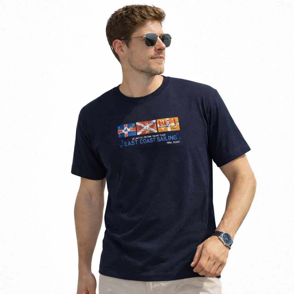 FLAG OF THE SEA T-Shirt 1042 (مخزن H14)