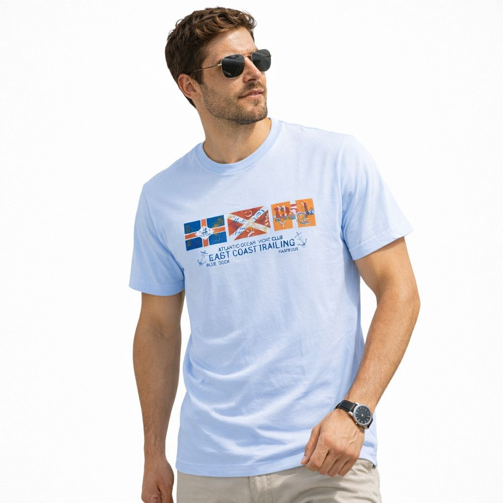 FLAG OF THE SEA T-Shirt 1042 (مخزن H14)