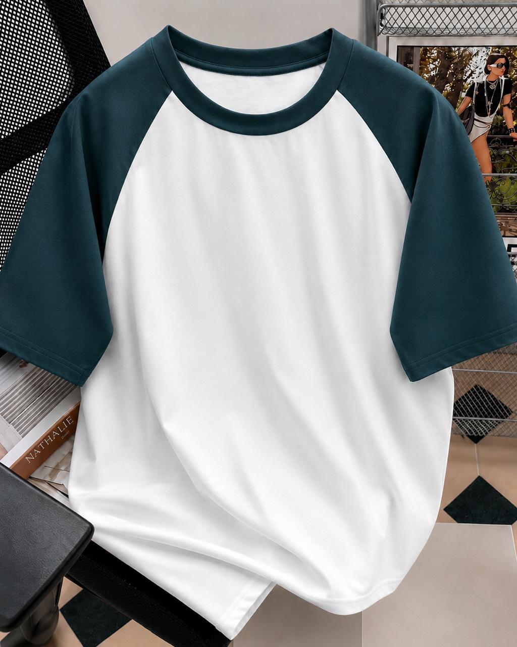 تيشرت بيزك reglan (مخزن110)