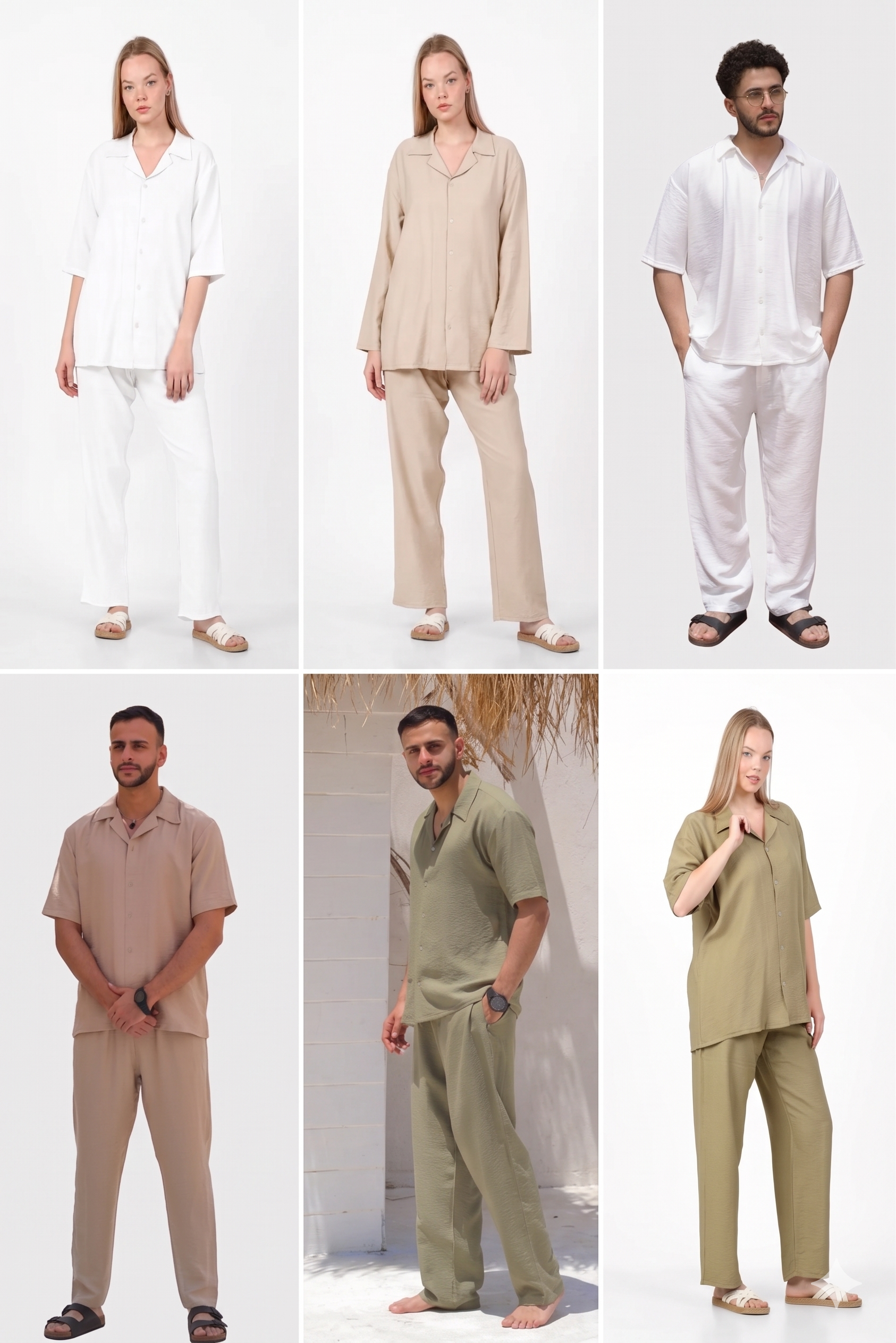 Linen Suit unisex ( مخزنs11 )