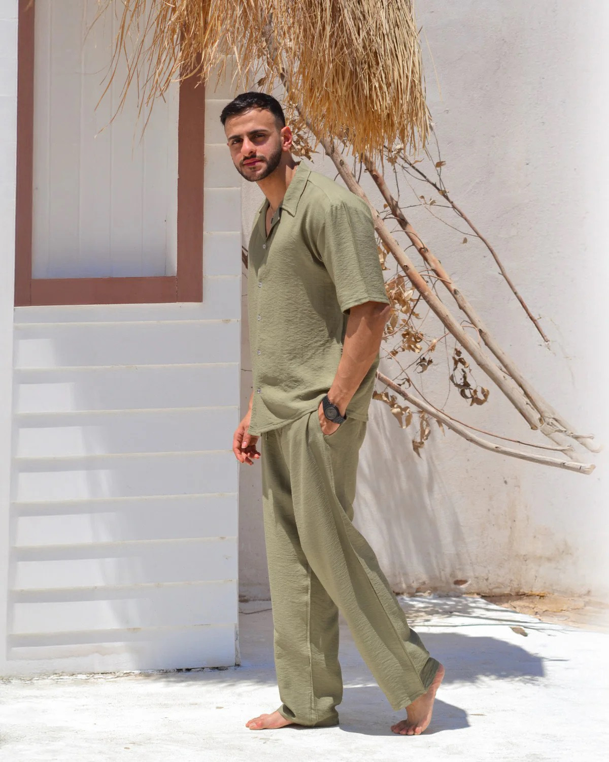 Linen Suit unisex ( مخزنs11 )