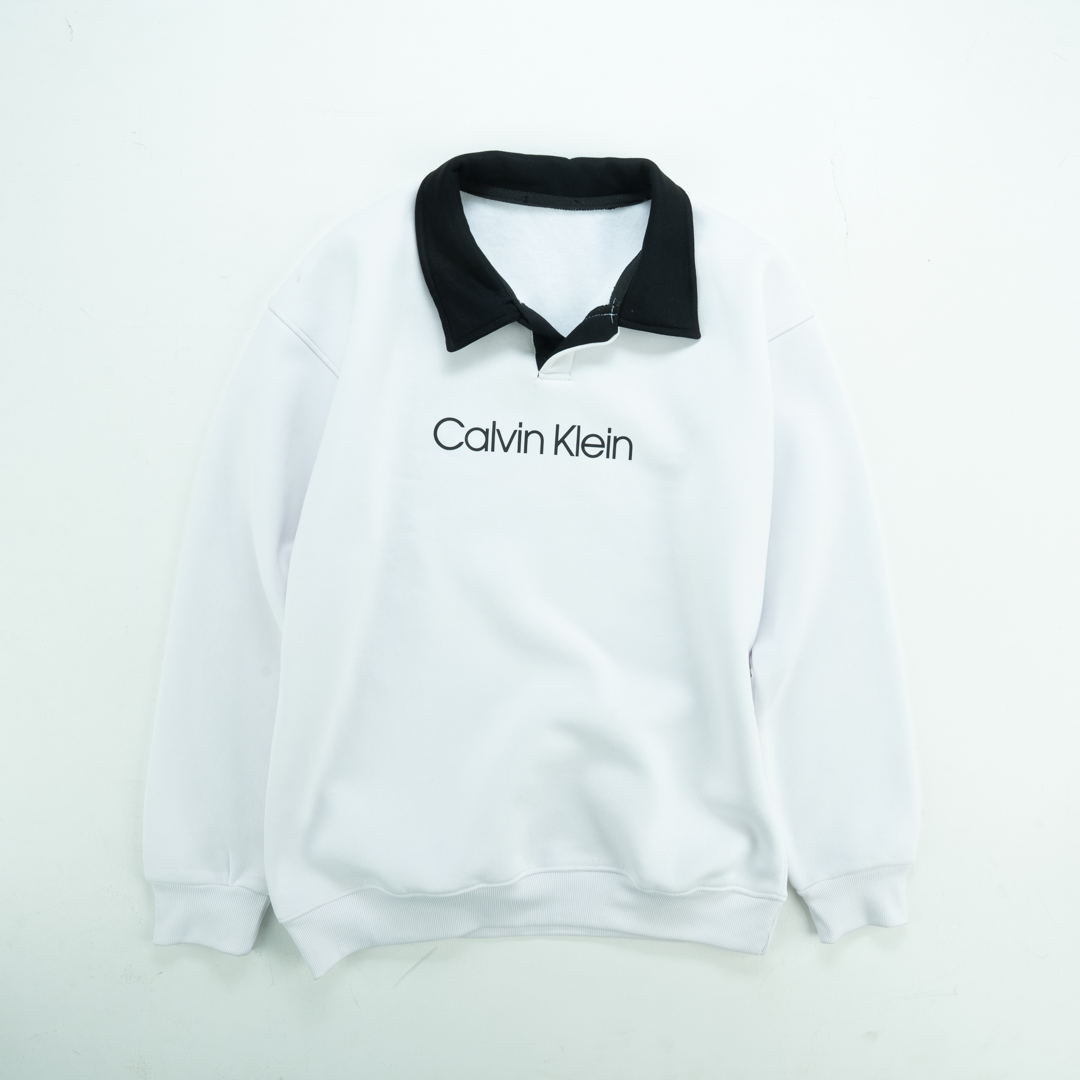 سويت شيرت Calvin Klein ياقه tee3  (مخزن323)