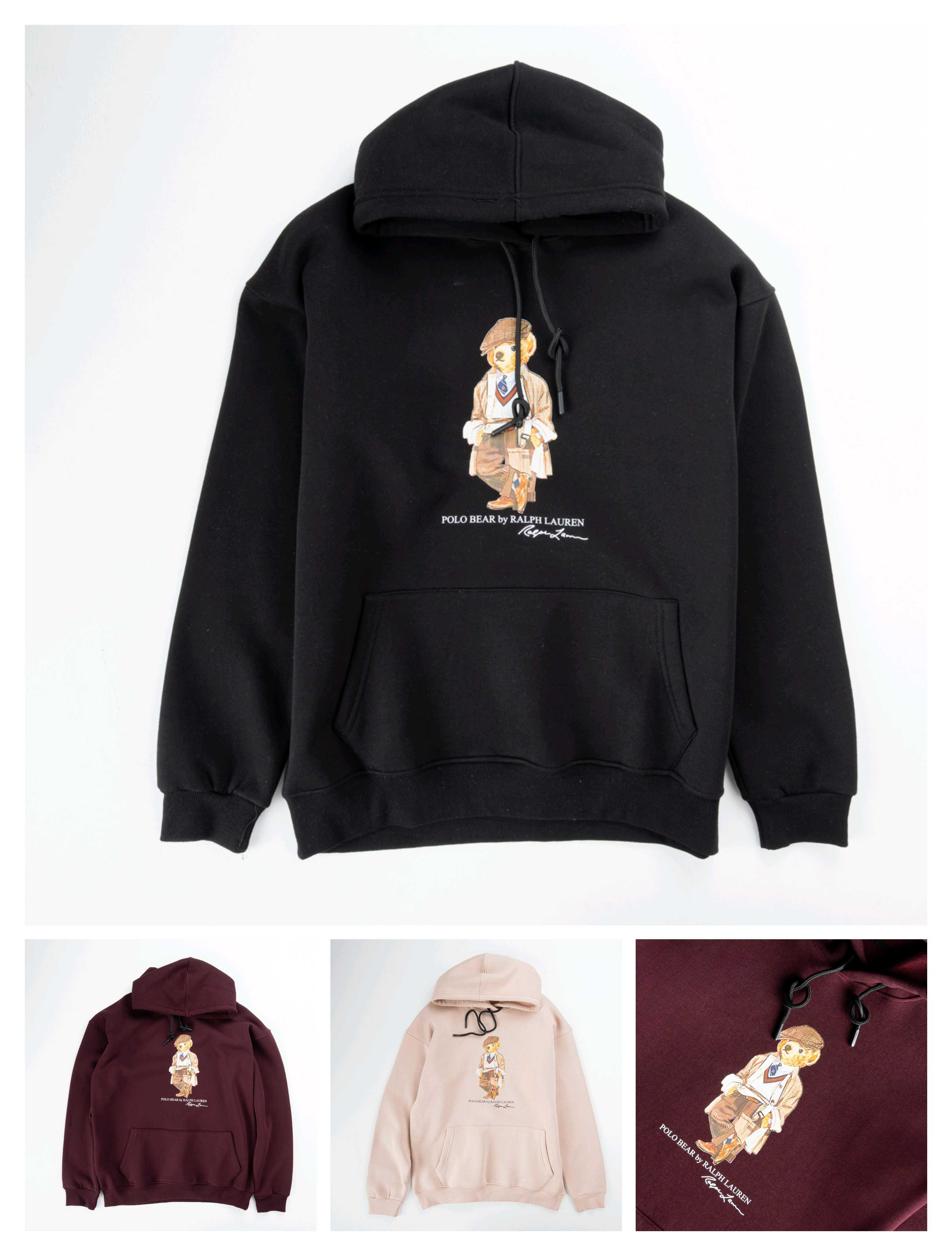 Hoodie Polo bear co1 (مخزن303)