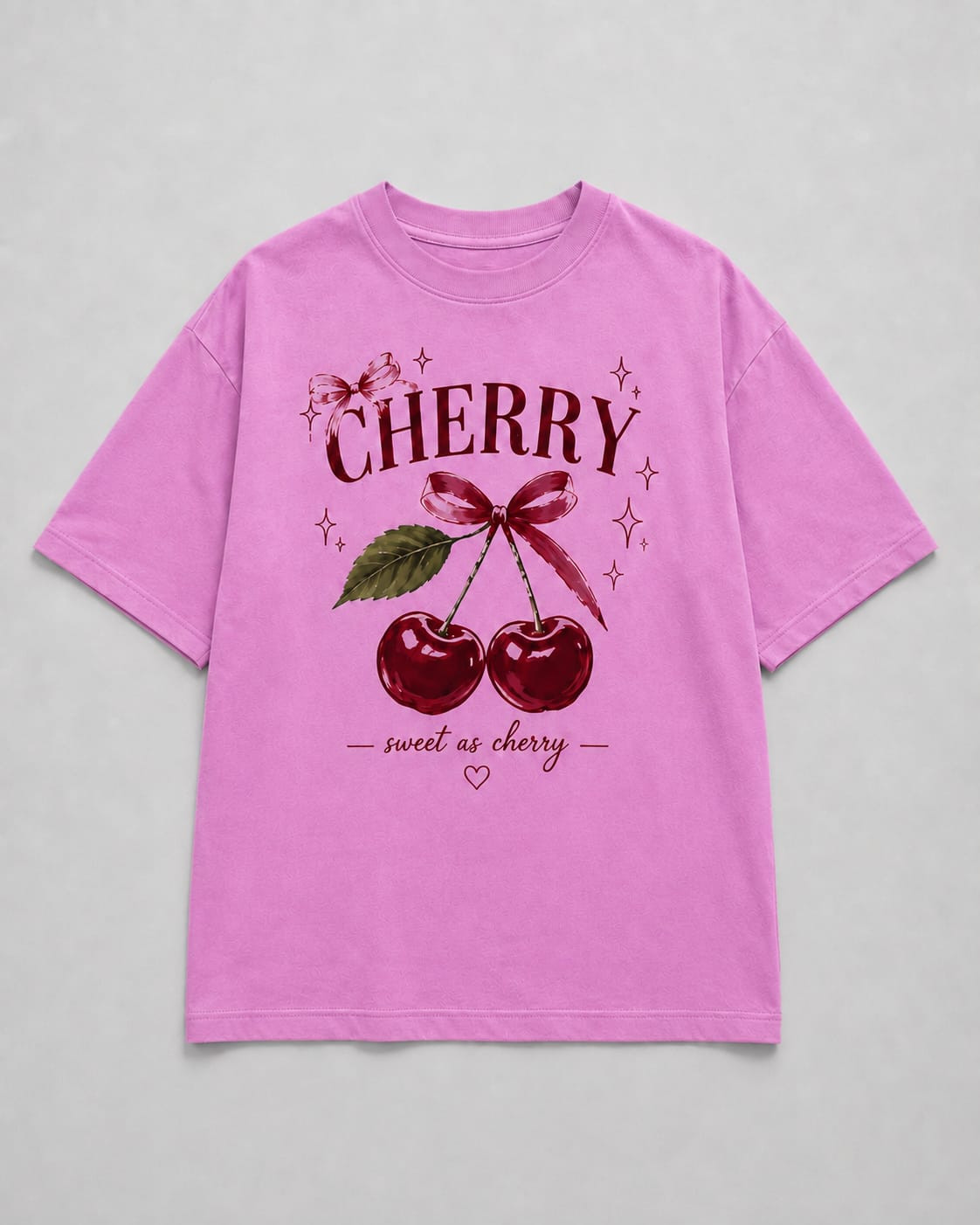 تيشرت بوليفار CHERRY كود Raf8 ( مخزنf19)