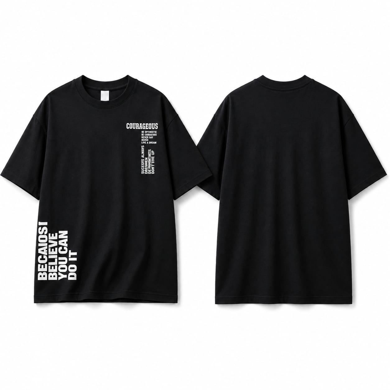 تيشرت بوليفار COURAGEOUS كود Raf9 ( مخزنf19)